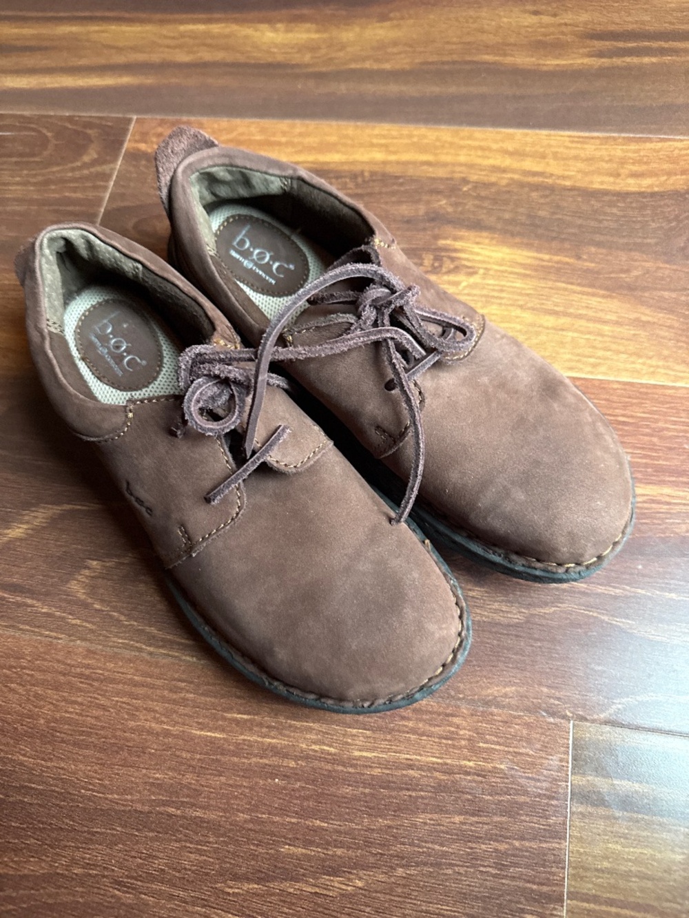 BOC BORN Brown Shoes with Shoe lace Size 6.5